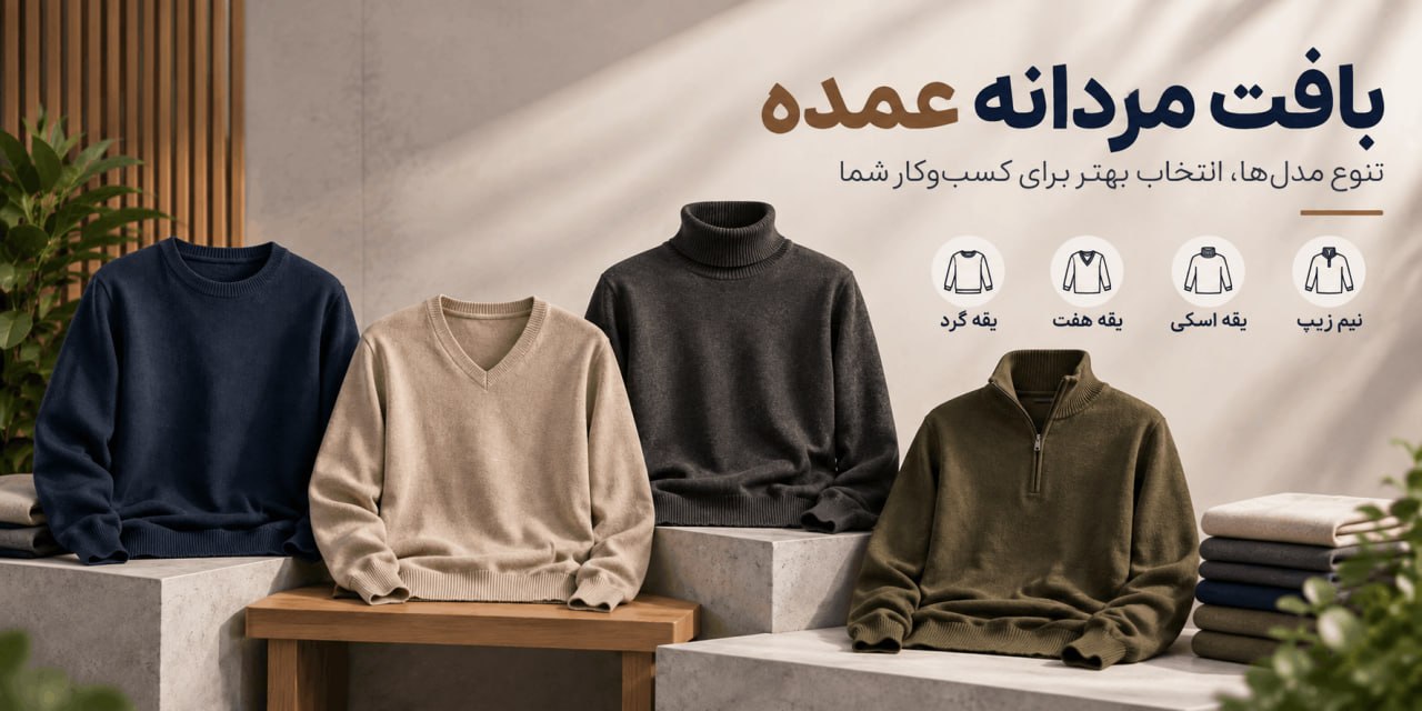 بافت مردانه عمده - لینک ویترین