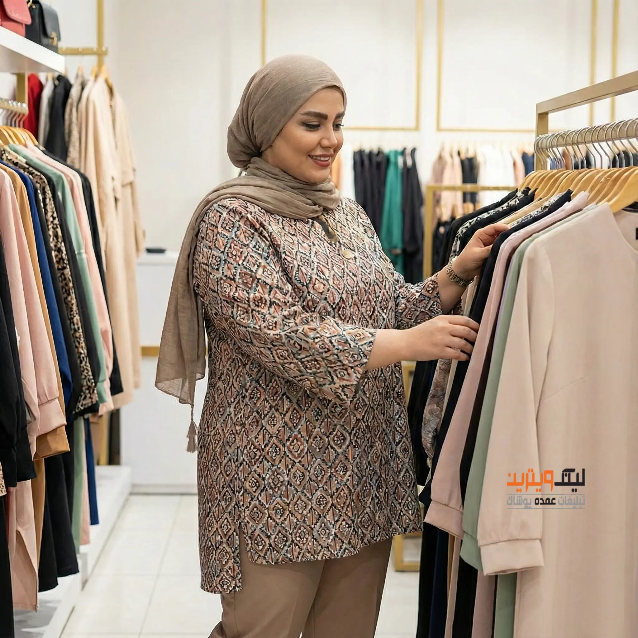 لباس سایز بزرگ زنانه عمده | لباس سایز بزرگ زنانه بیرونی | دارای رنگ بندی و مدل‌های متنوع | لینک‌ویترین مرجع تخصصی فروش پوشاک عمده