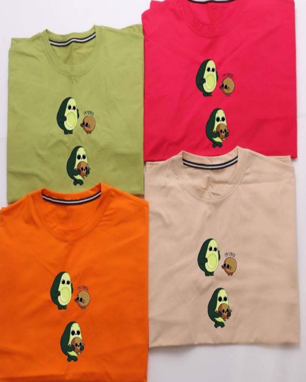 تیشرت لش 8 رنگ