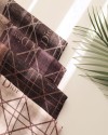 روسری نخی طرح دیور دور دوخت منگوله دار کد20307