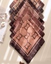 روسری نخی لاوین دوروخت منگوله دار طرح گوچی کد20380