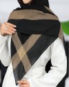 روسری حریر کرپ ایستایی عالی