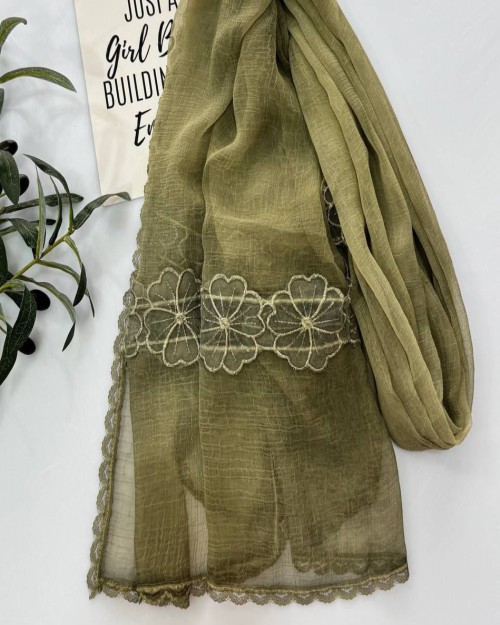  شال حریر ابروبادی 