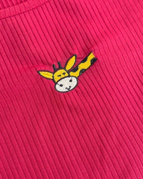 تاپ گلدوزی زرافه