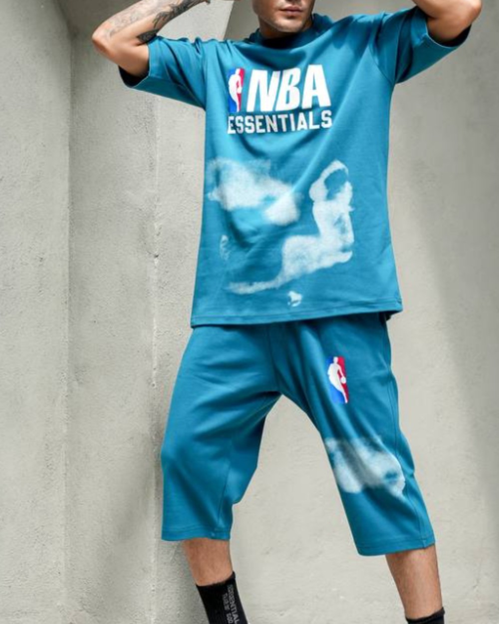 ست شلوارک و تیشرت مردانه  NBA