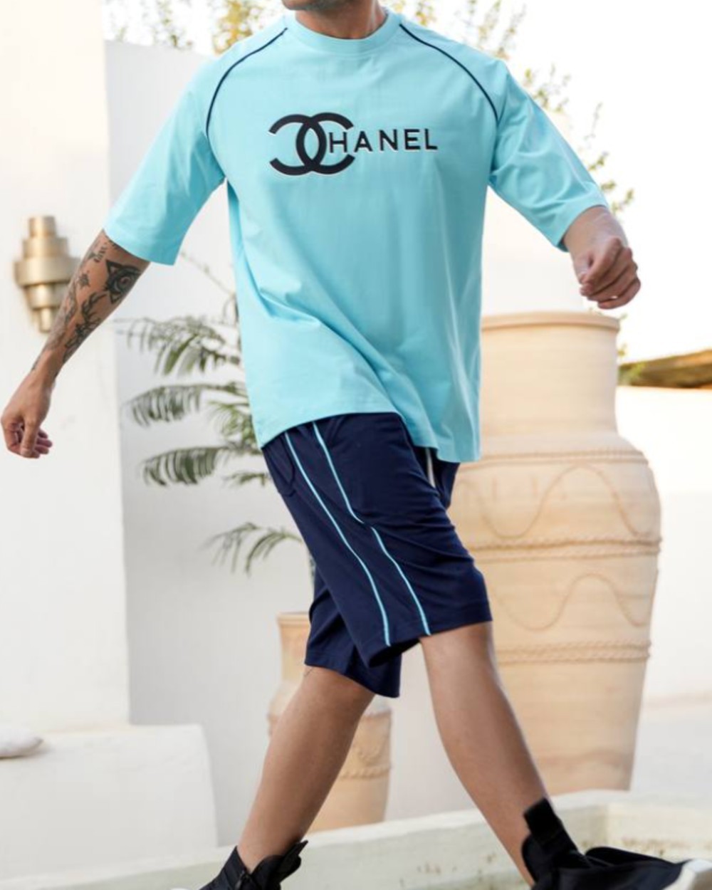 ست تیشرت وشلوارک مردانه