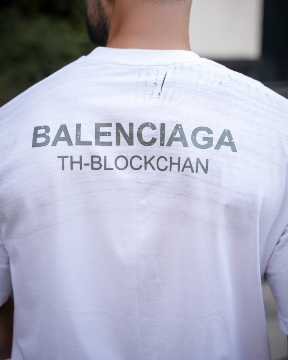 ست اسلش و تیشرت مردانه طرح بالنسیاگا