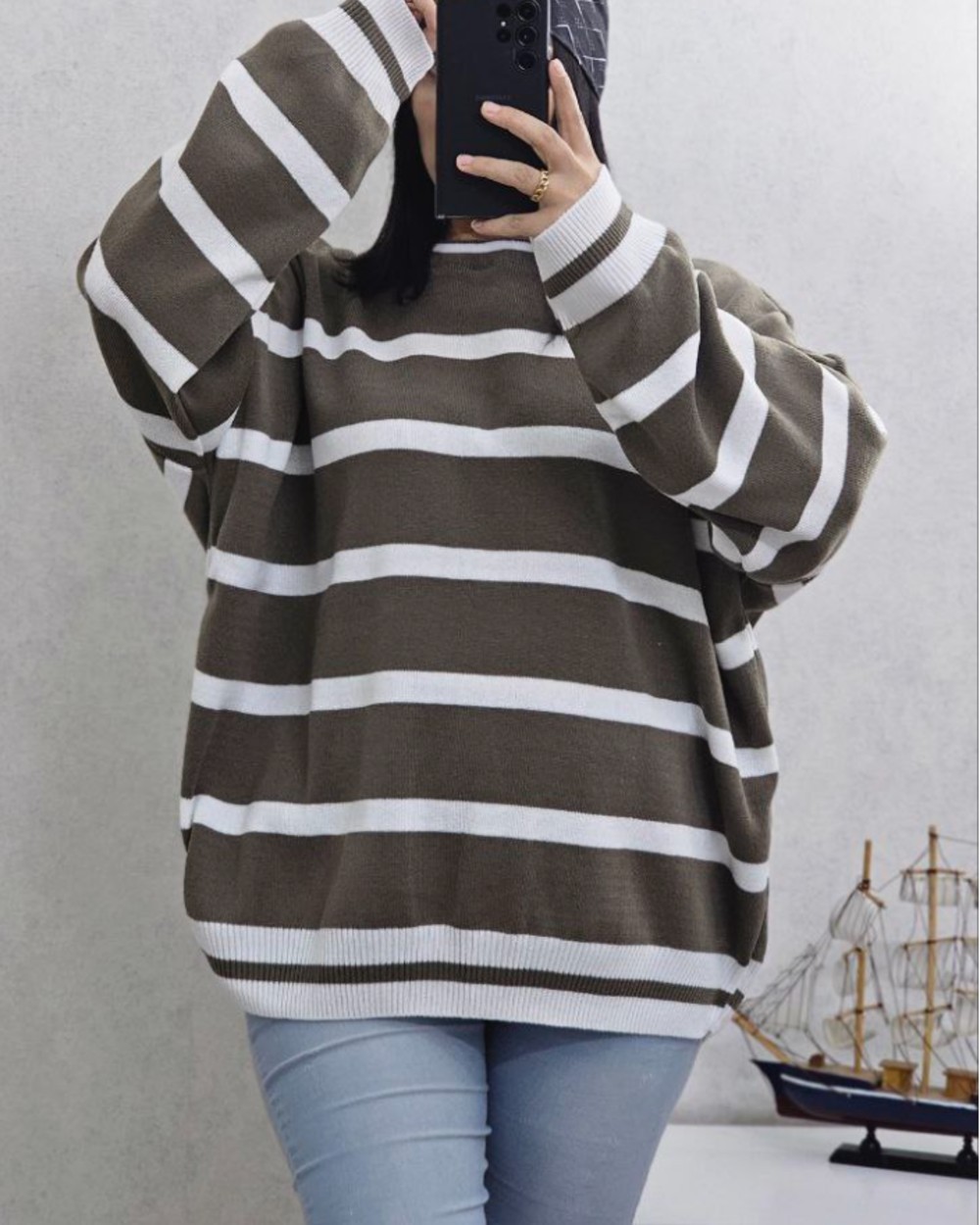 بلوز بافت پینترستی new کد4016