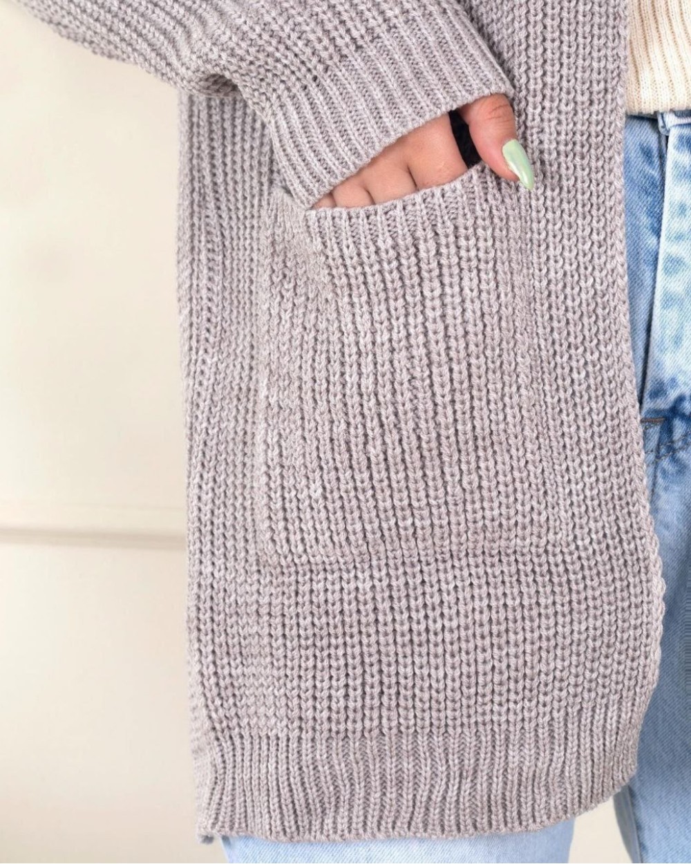 ژاکت بافت جودون کد 3035