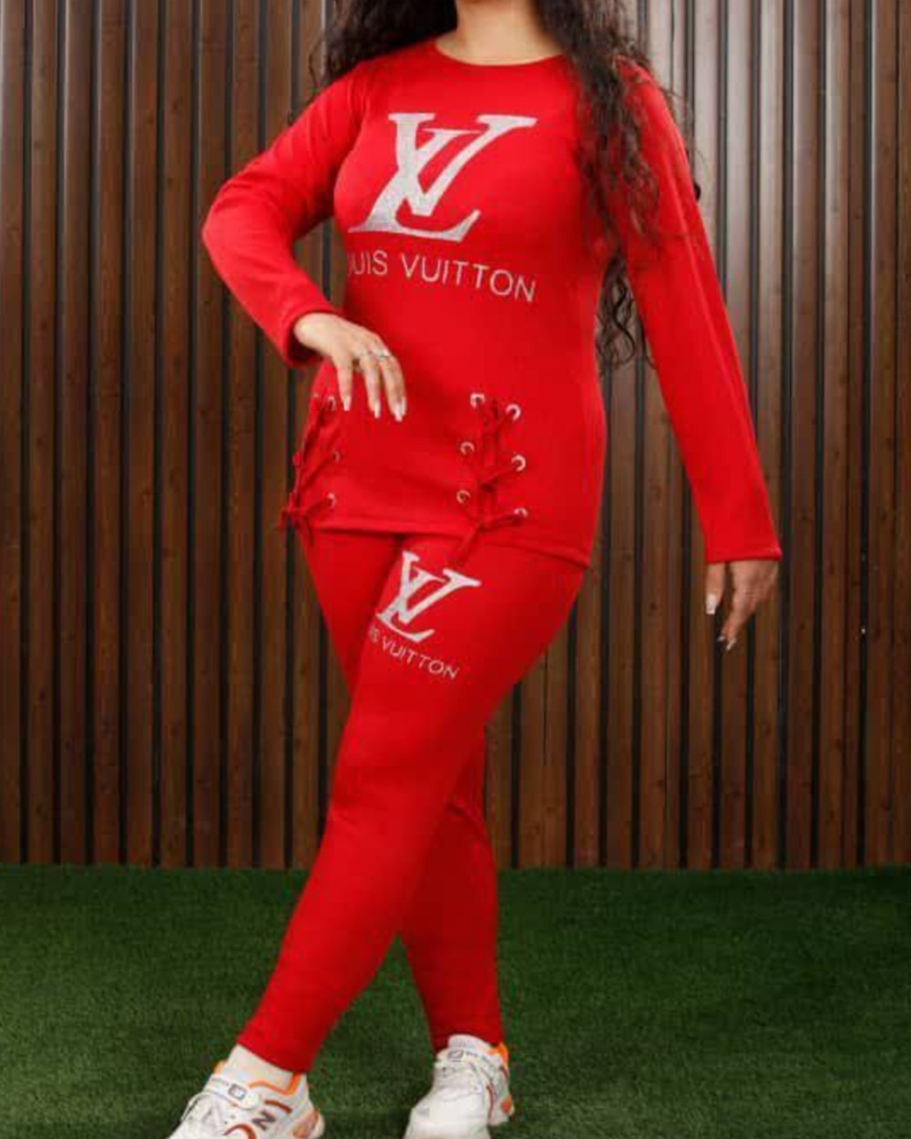 بلوز شلوار ال وی بندی