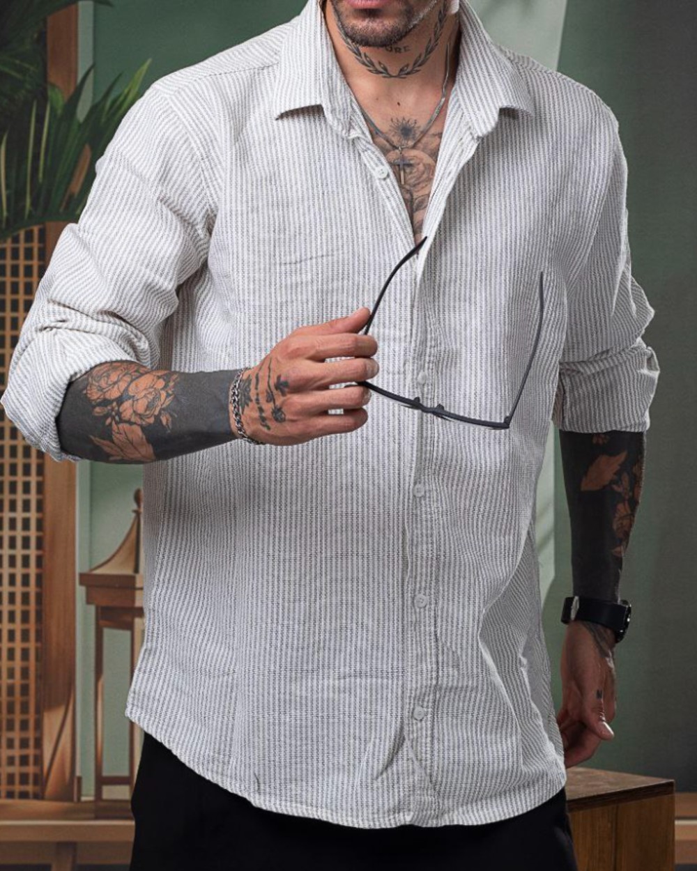 پیراهن مردانه کد 1073