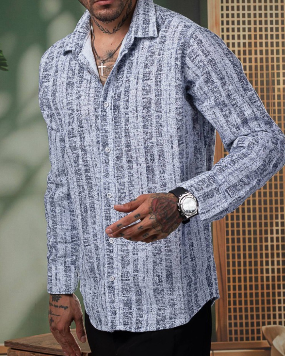 پیراهن مردانه کد 1075