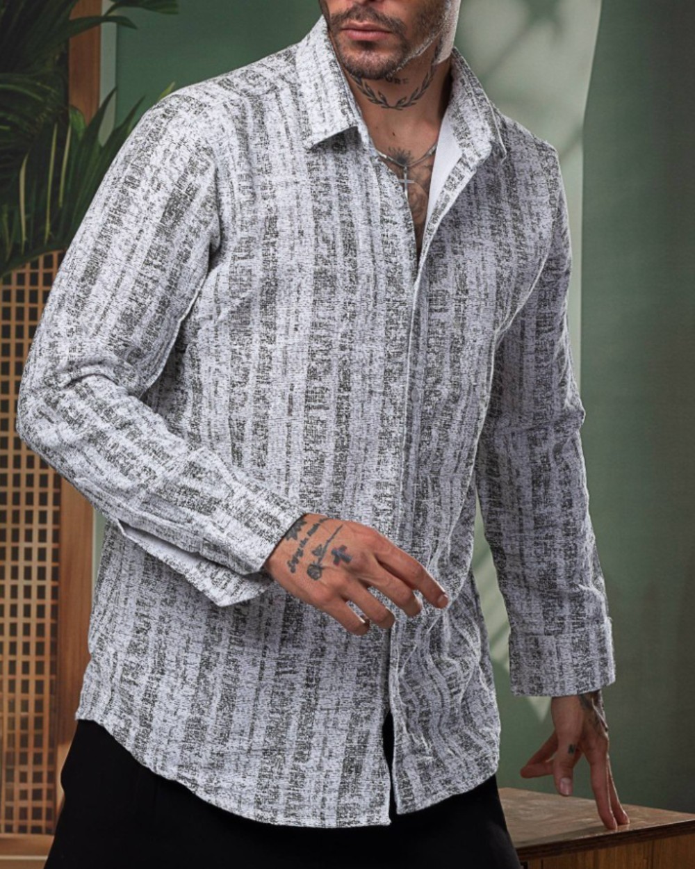 پیراهن مردانه کد 1075