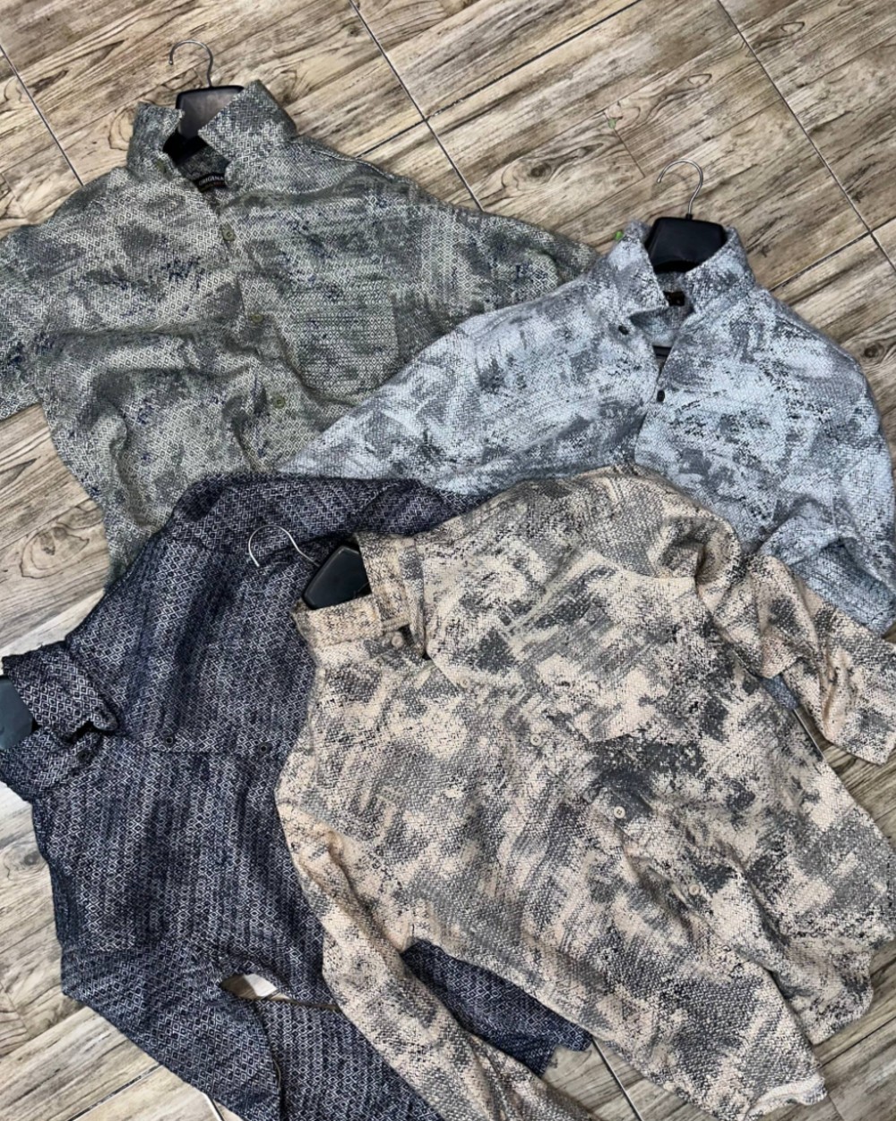 پیراهن پشمی پاییزی مردانه