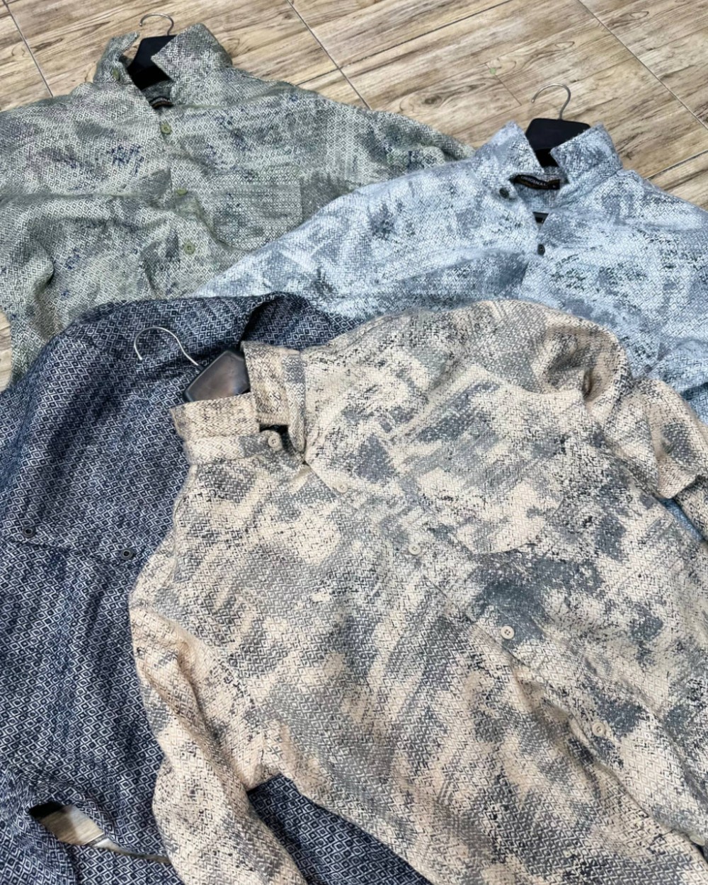 پیراهن پشمی پاییزی مردانه