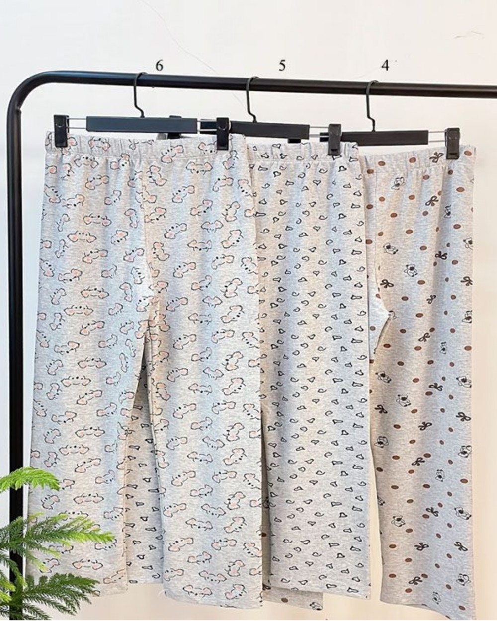 شلوار دورس طرح دار زنانه