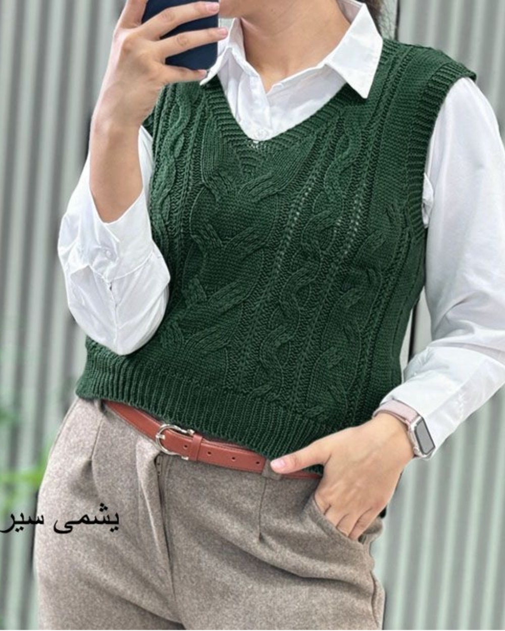 ژیله زنانه بافت نخ ترک