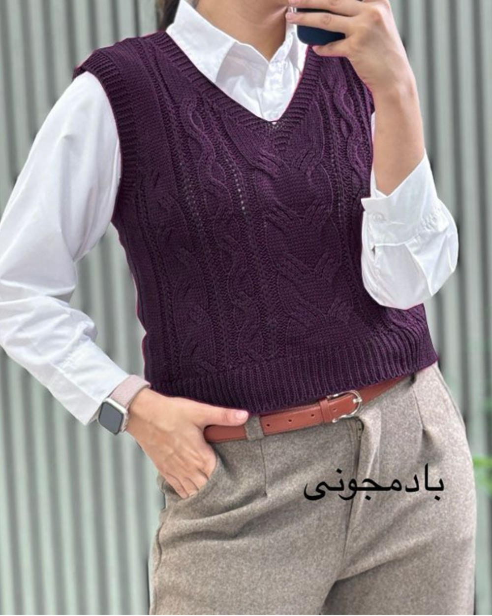 ژیله زنانه بافت نخ ترک