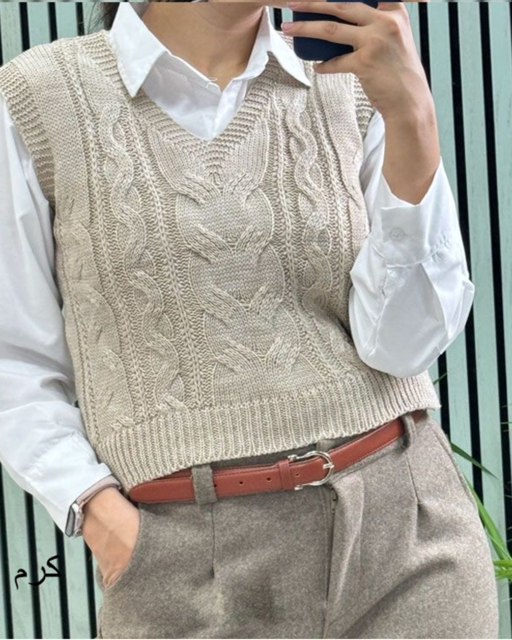 ژیله زنانه بافت نخ ترک