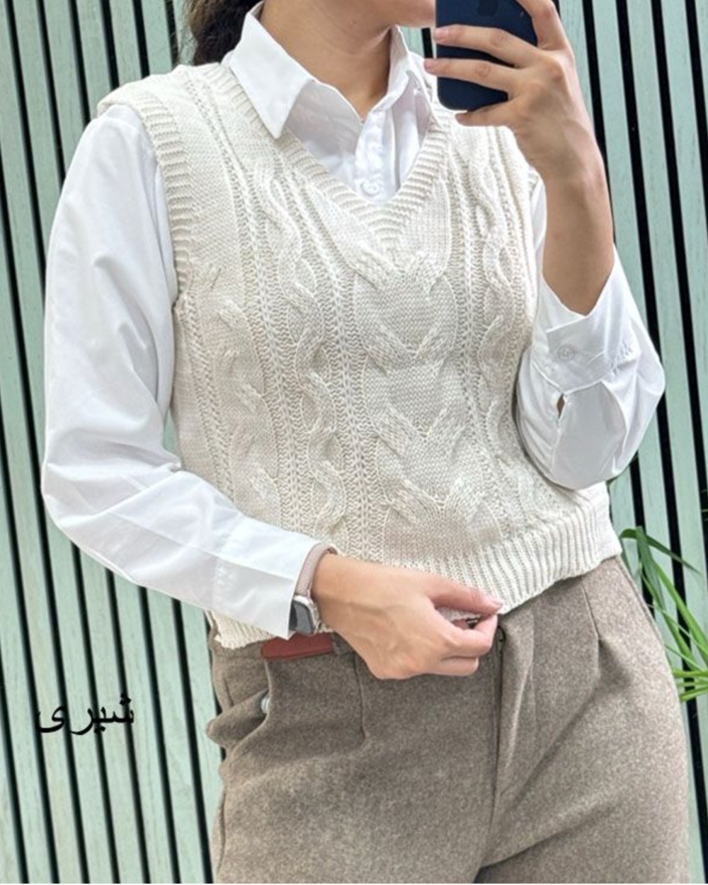 ژیله زنانه بافت نخ ترک