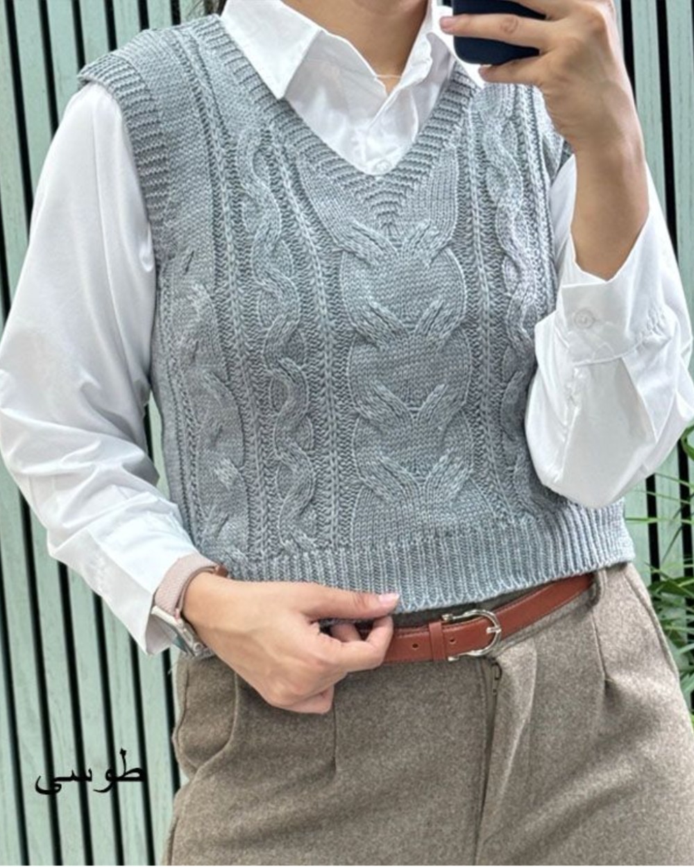 ژیله زنانه بافت نخ ترک