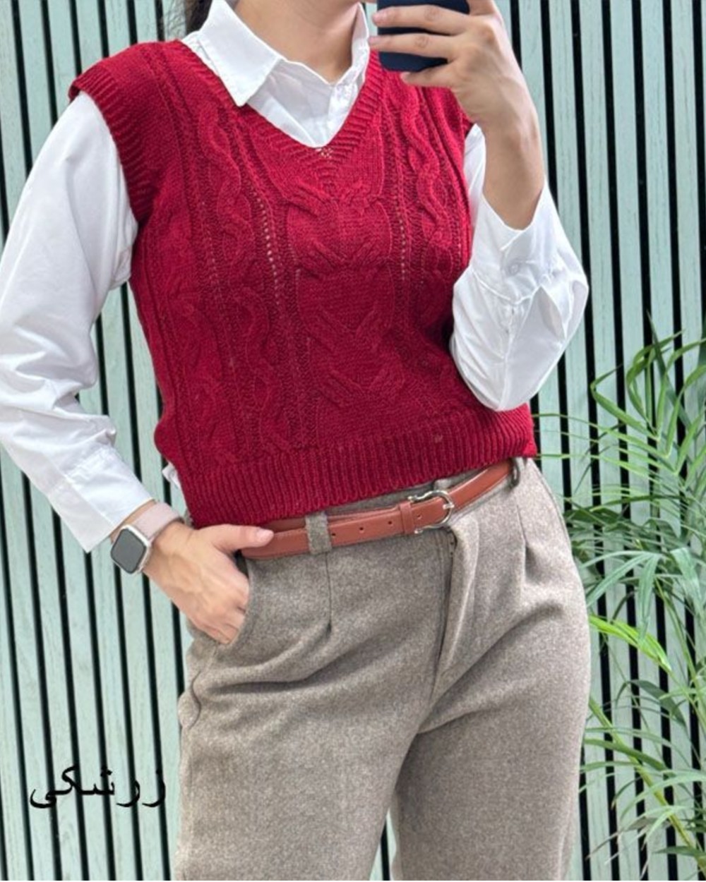 ژیله زنانه بافت نخ ترک