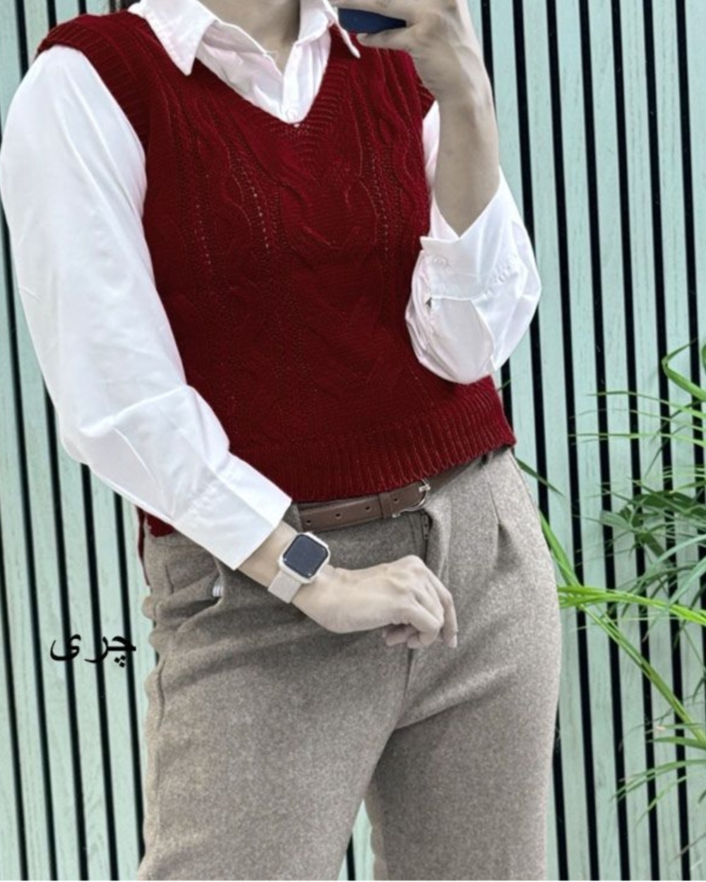 ژیله زنانه بافت نخ ترک