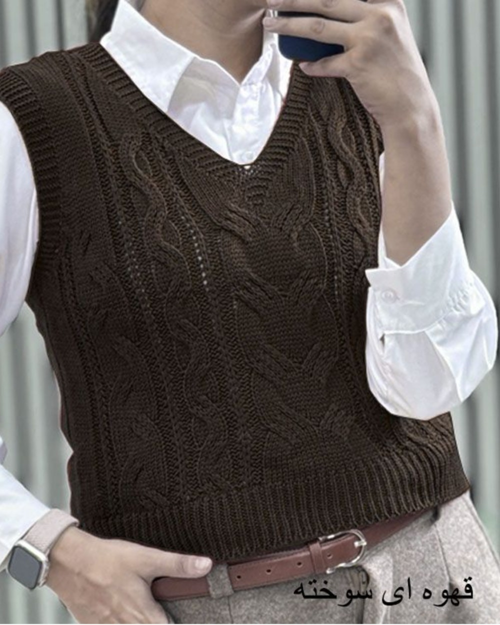 ژیله زنانه بافت نخ ترک