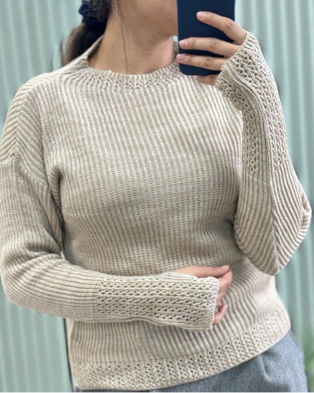 بلوز بافت فینگر دار