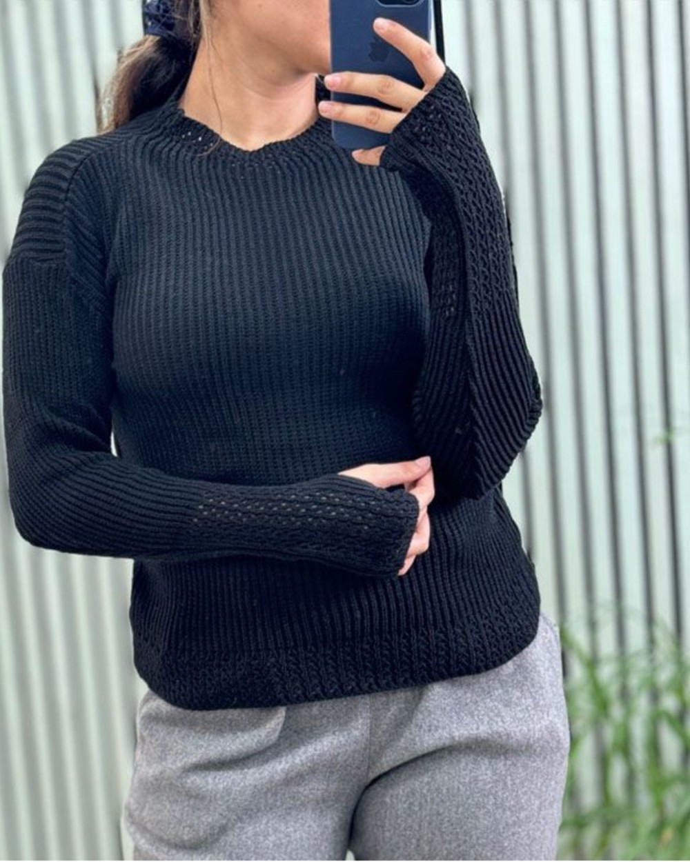 بلوز بافت فینگر دار