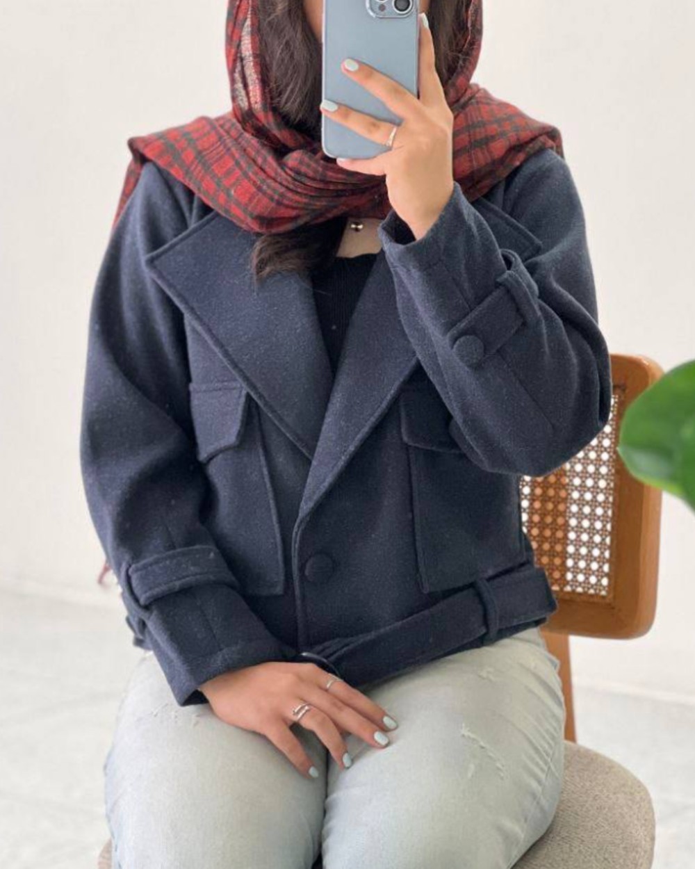 کت فوتر نیلی کد552