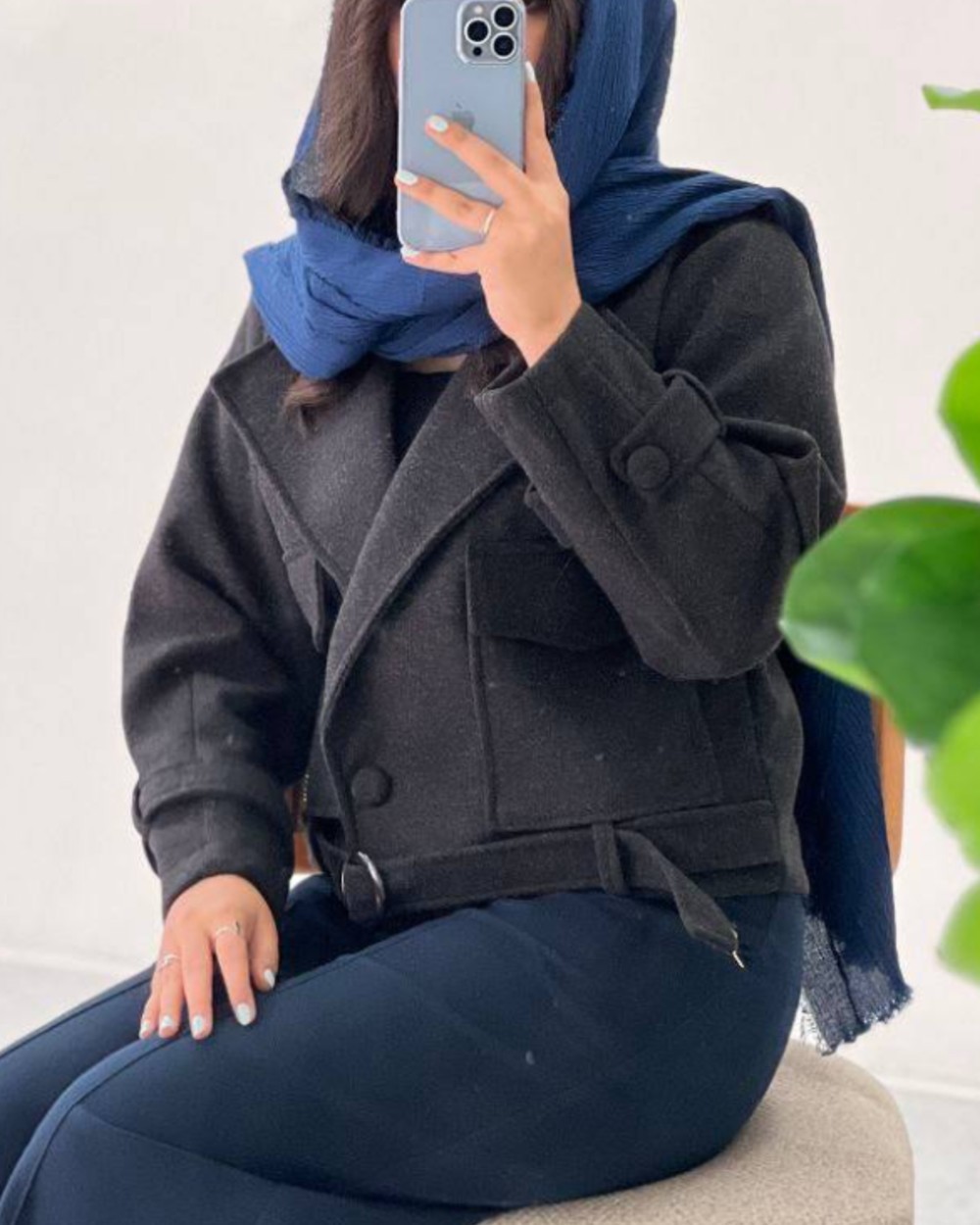 کت فوتر نیلی کد552