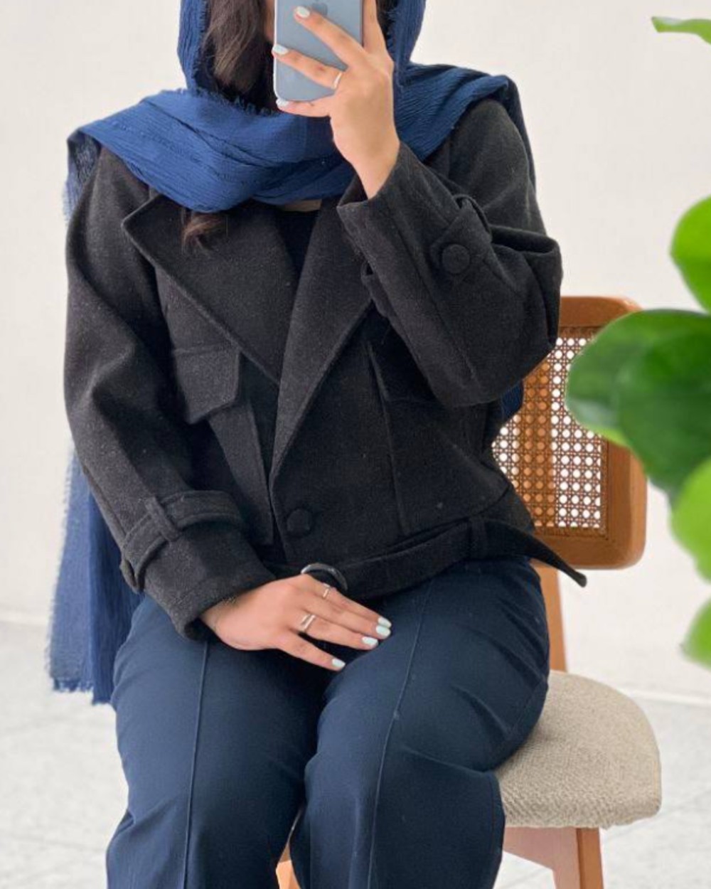 کت فوتر نیلی کد552