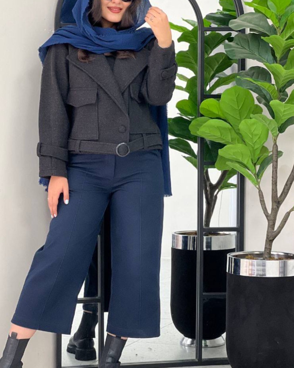 کت فوتر نیلی کد552