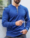 بلوز مردانه نیم زیپ