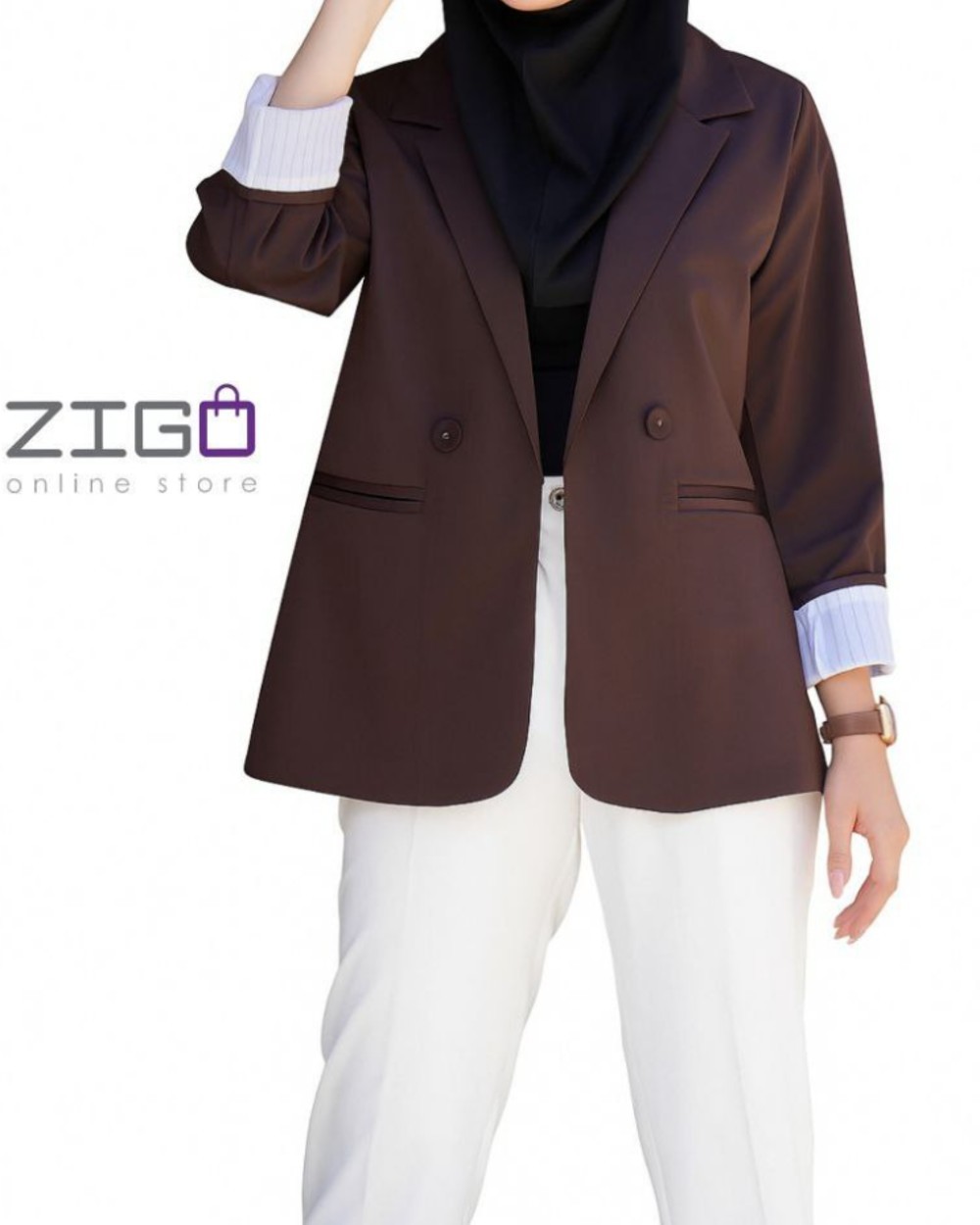 کت پشت چاک دار