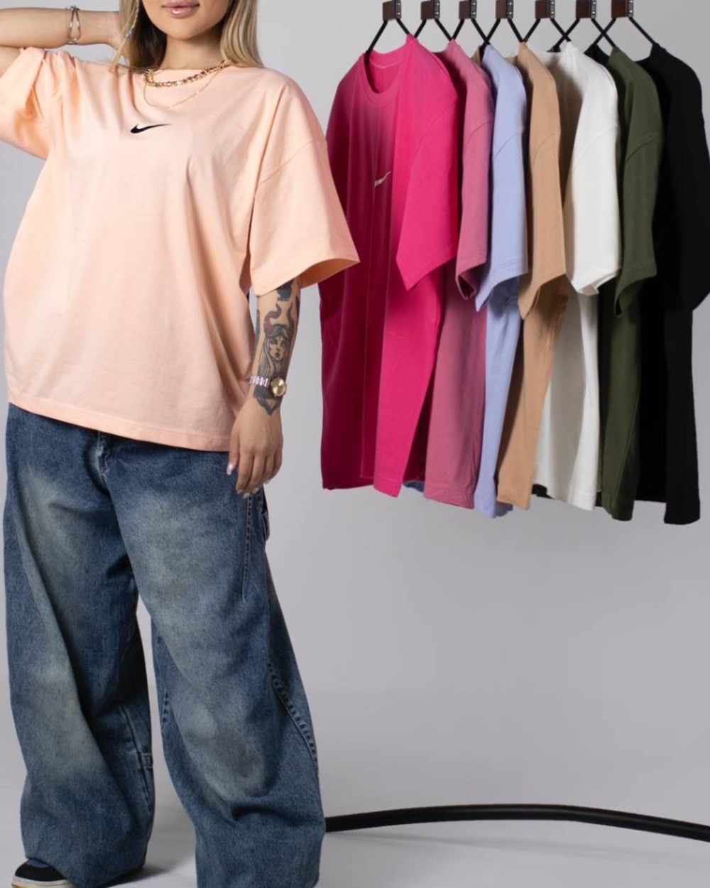 تیشرت باکسی