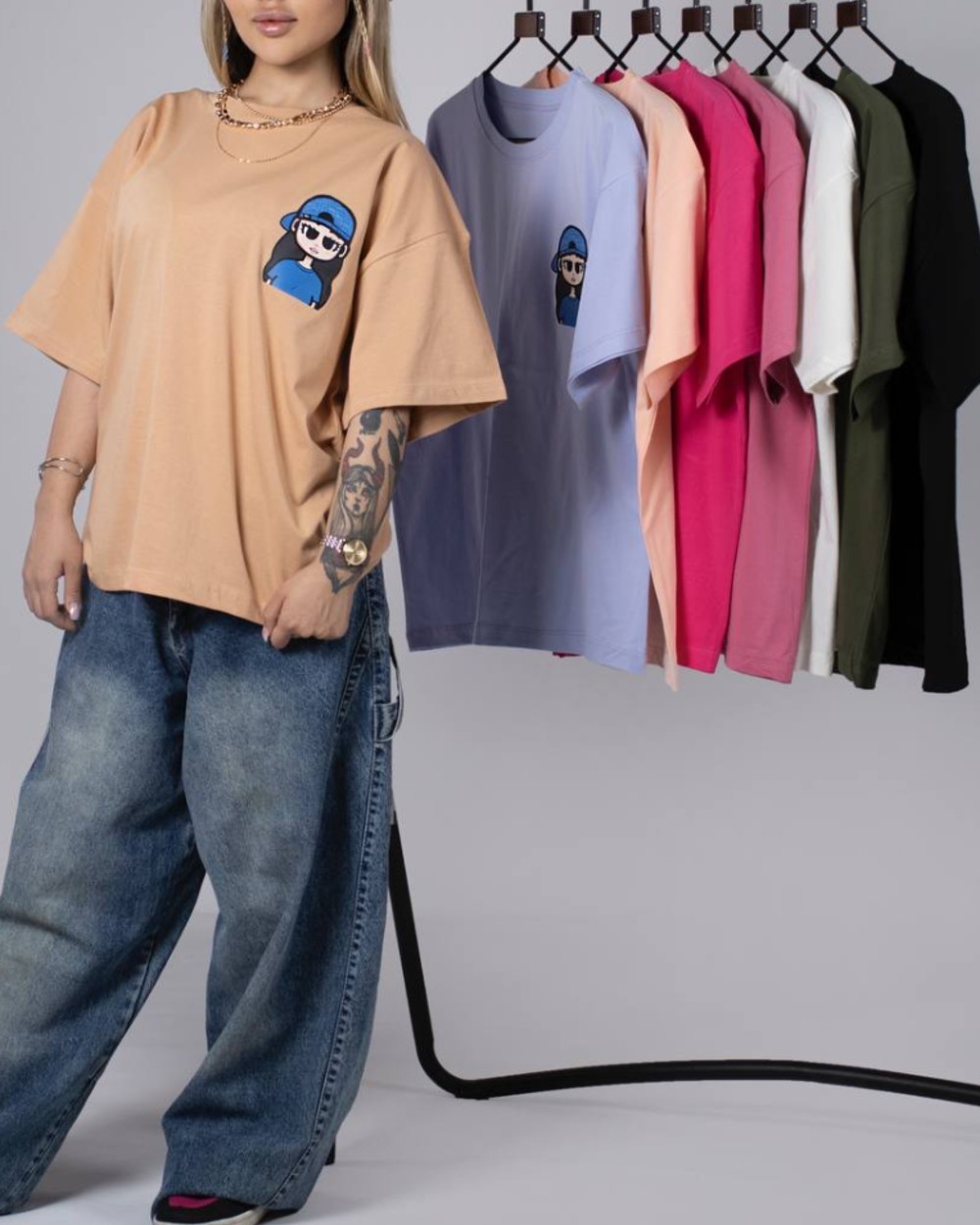 تیشرت باکسی