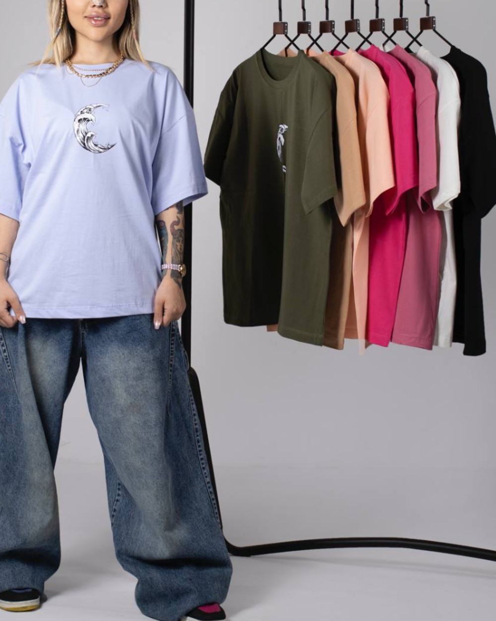 تیشرت باکسی