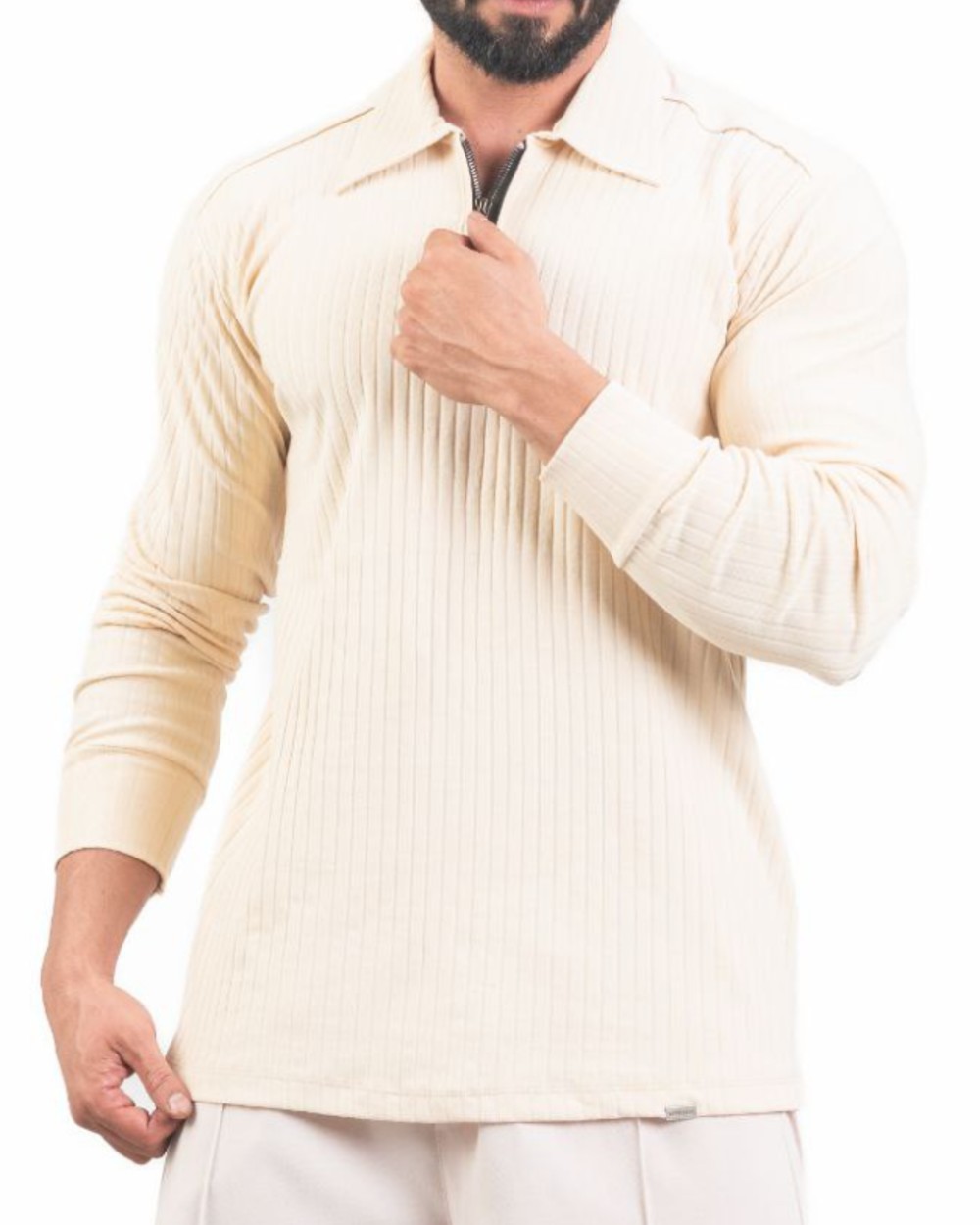 بلوز نیم زیپ یقه دار برند REPRESENT