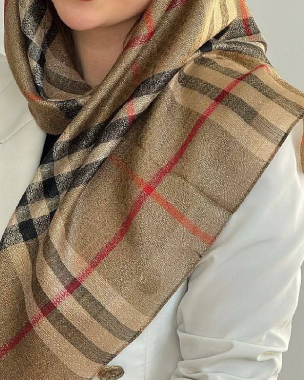 روسری ابریشم مجلسی