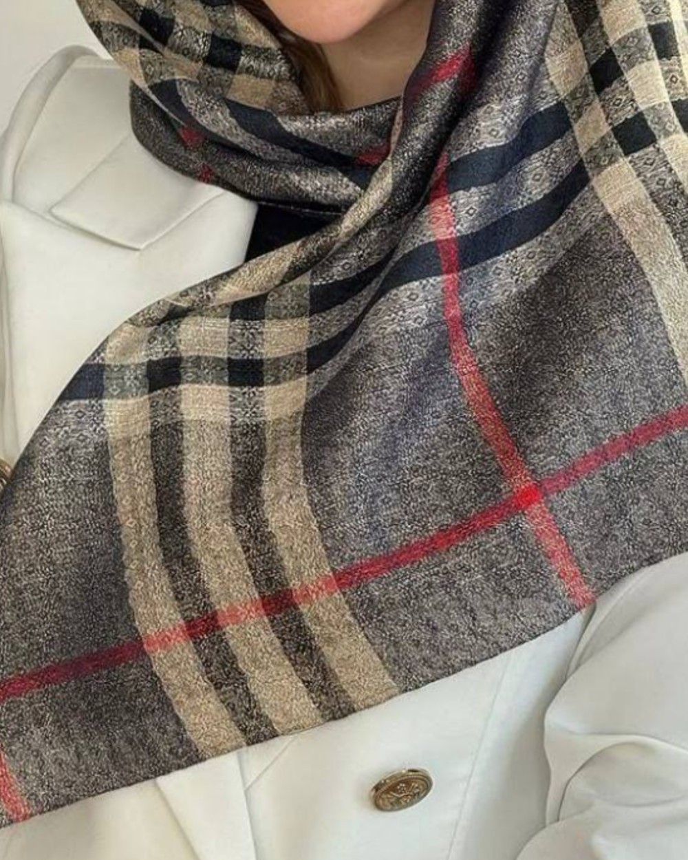 روسری ابریشم مجلسی