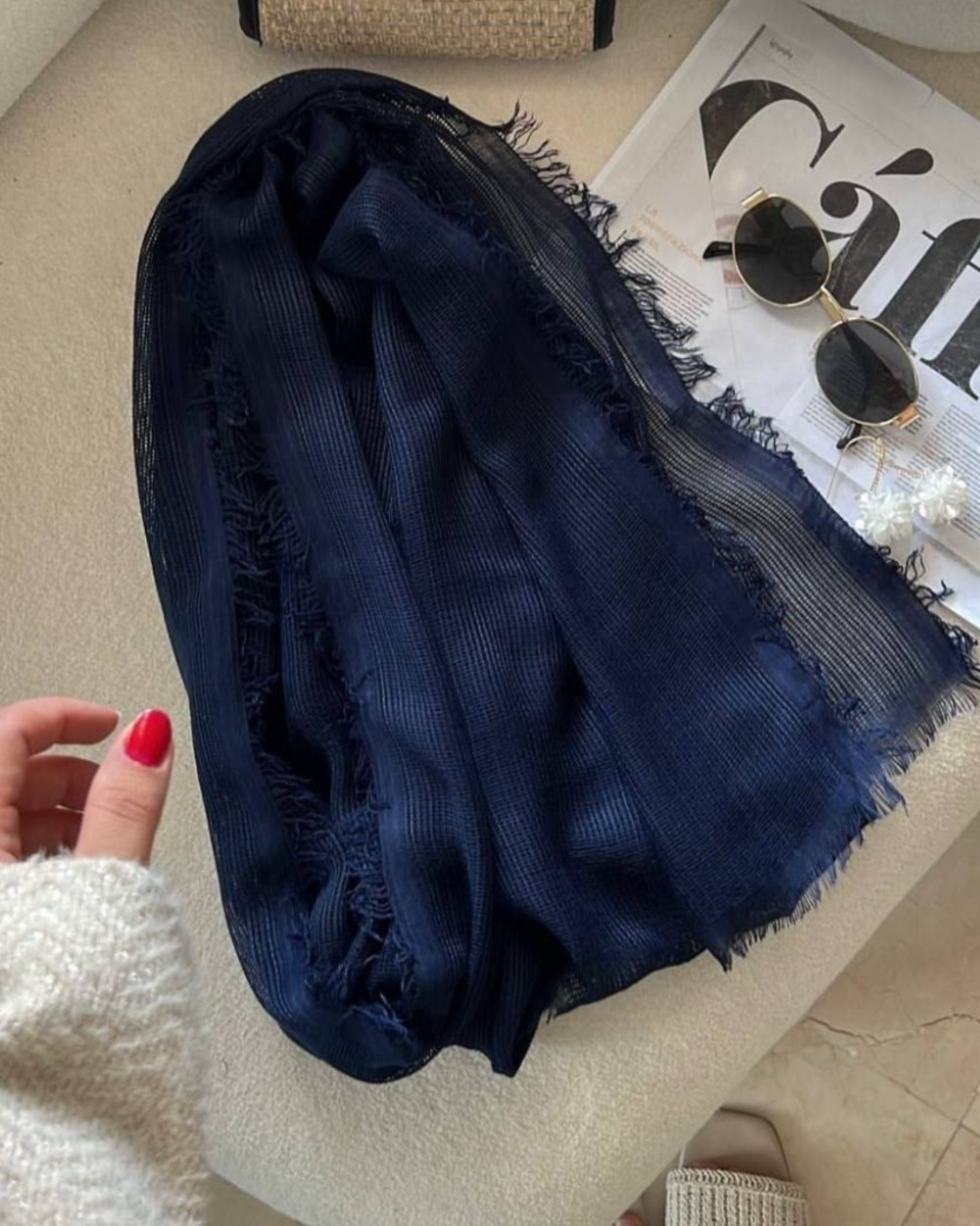 شال حصیری دور ریش