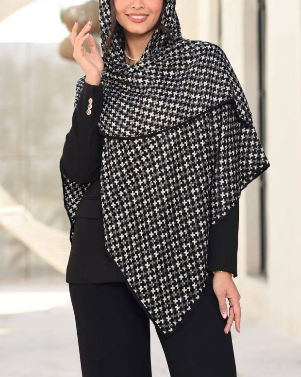 روسری پاییزه پارچه نیلا