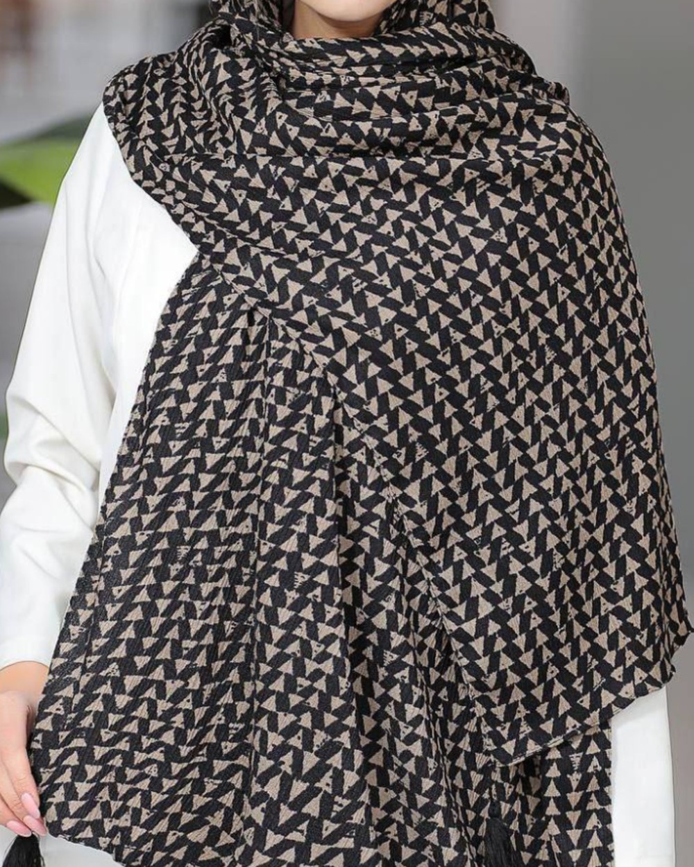 شال پلیسه پاییزه