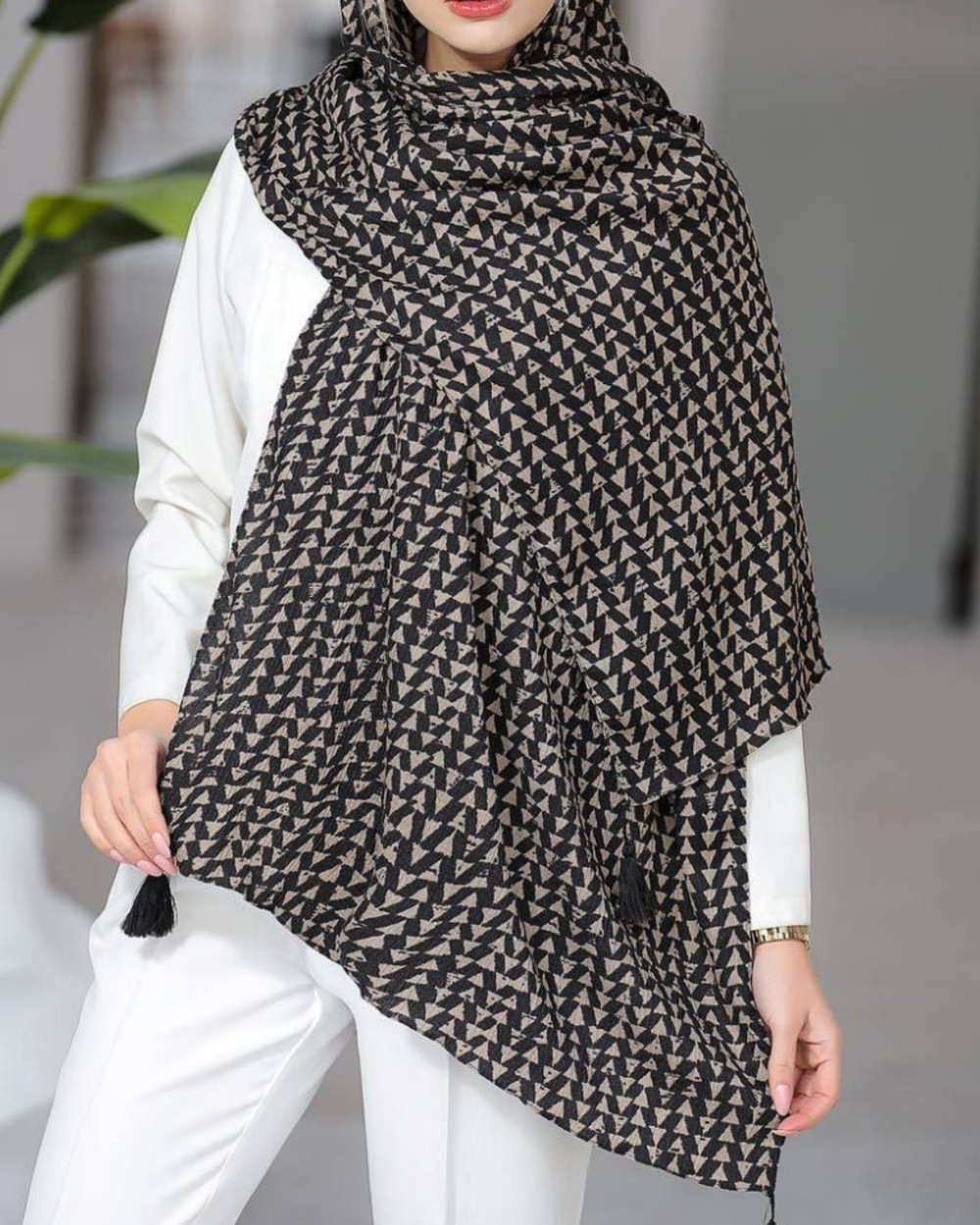 شال پلیسه پاییزه