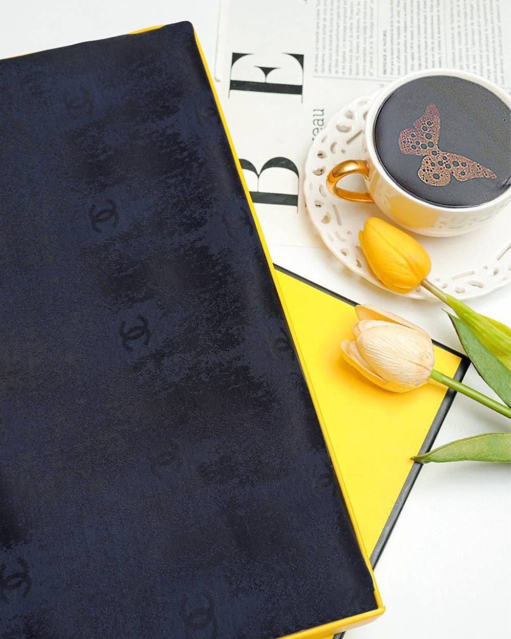 روسری پاییزه ژاکارد