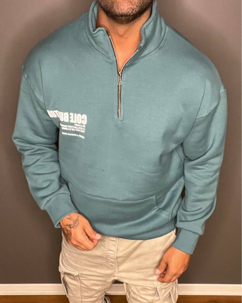 نیم زیپ دورس سه نخ