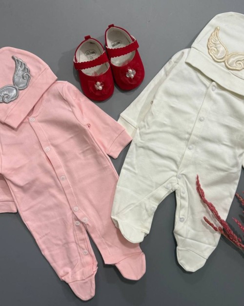  سرهمی جوراب دار و کلاه طرح فرشته مشخصات