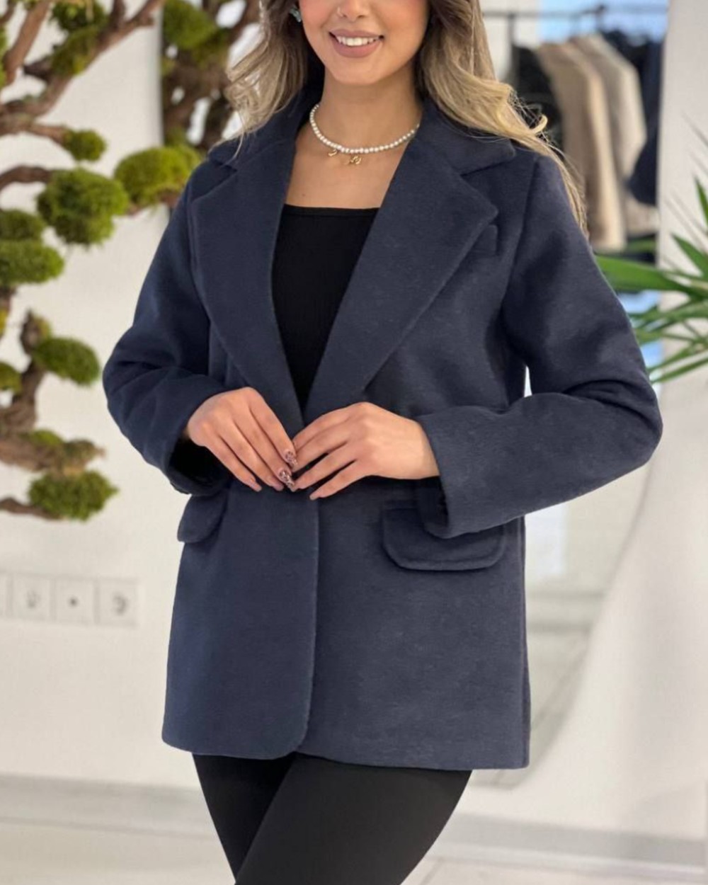 کت موهر تک دکمه